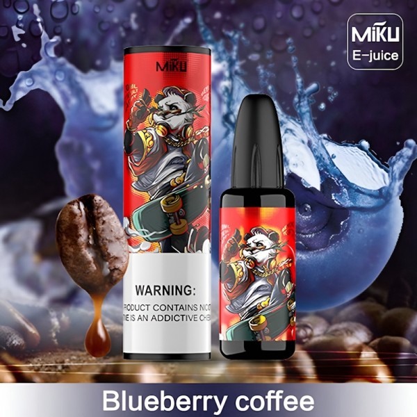 Miku Blaubeerkaffee-E-Saft #018