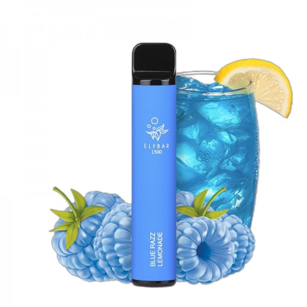 ELF BAR 1500 Disposable Blue Razz Lemonade 1500 Züge