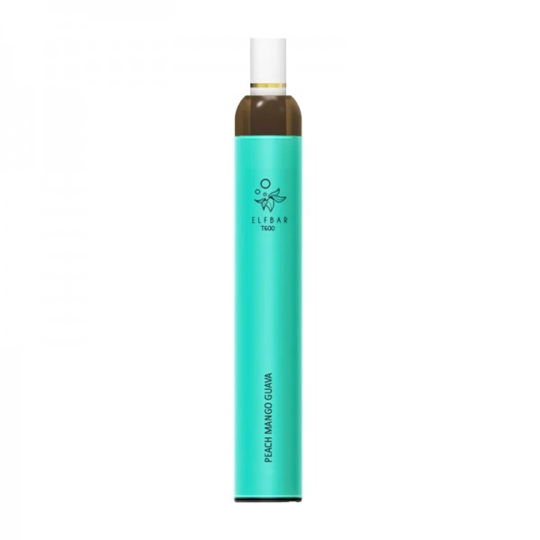 ELF BAR T600 Disposable 600 Züge Peach Mango Guava 2 ml
