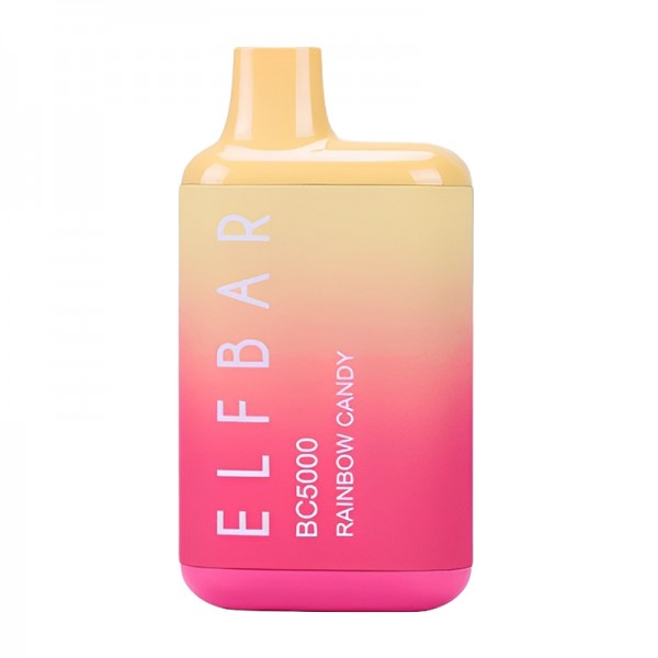 ELF BAR Einweg Vape BC 5000 Puffs – Rainbow Candy