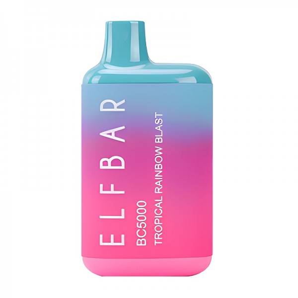 ELF BAR Einweg Vape BC 5000 Puffs – Tropical Rainbow Blast