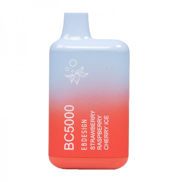 ELF BAR BC5000 Disposable 5000 Züge Strawberry Raspberry Cherry Ice