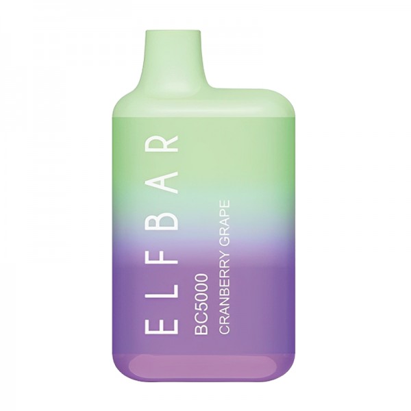ELF BAR Einweg Vape BC 5000 Puffs – Cranberry Grape
