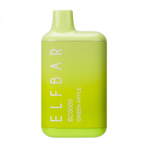 ELF BAR BC5000 Disposable 5000 Züge Green Apple 13 ml