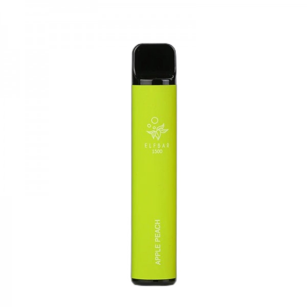 ELF BAR 1500 Disposable 1500 Züge Apple Peach 850 mAh