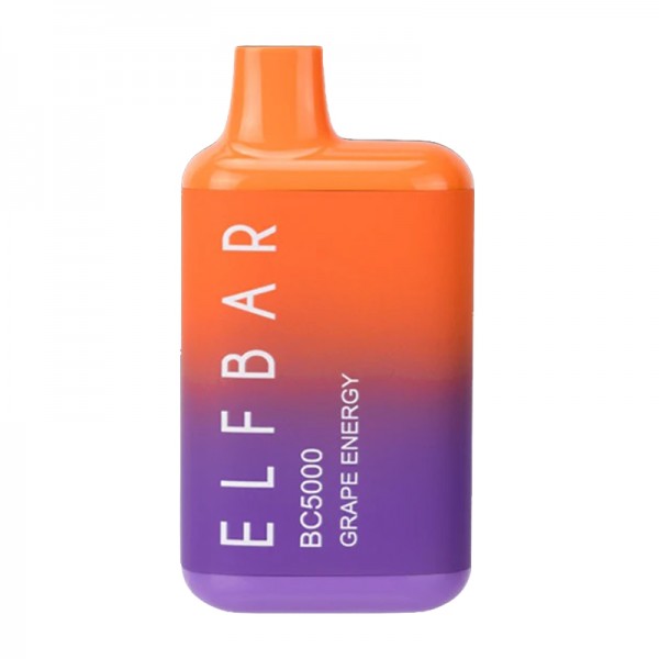 ELF BAR BC5000 Disposable 5000 Züge Grape Energy 650 mAh