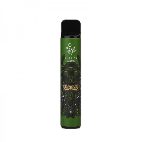 ELF BAR Lux 1500 Disposable Kiwi Passion Fruit Guava 1500 Züge 4,8 ml