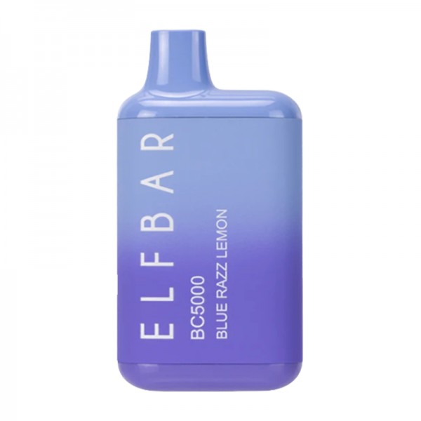 ELF BAR BC5000 Disposable 5000 Züge Blue Razz Lemon 13 ml
