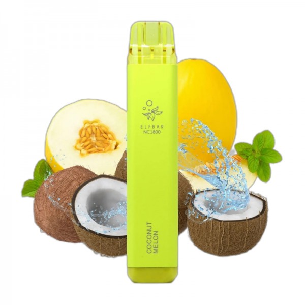 ELF BAR NC1800 Disposable Coconut Melon 1800 Züge 6 ml