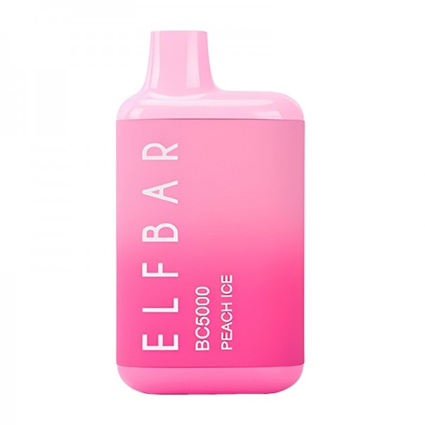 ELF BAR Einweg Vape BC 5000 Puffs – Pfirsich Eis