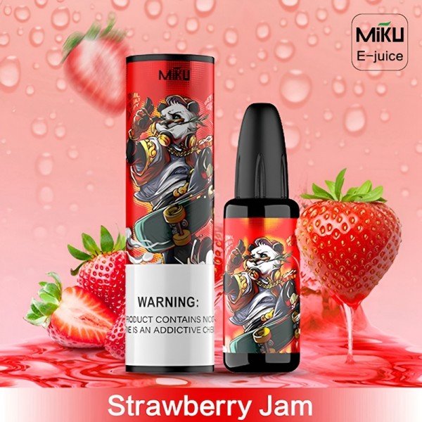 Miku Erdbeermarmelade E-Saft #030