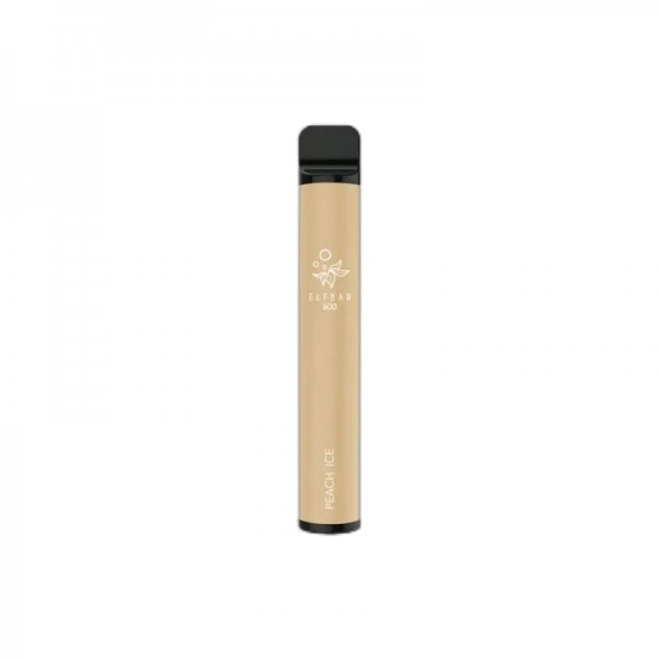 ELF BAR 600 Disposable Peach Ice 600 Züge 2 ml
