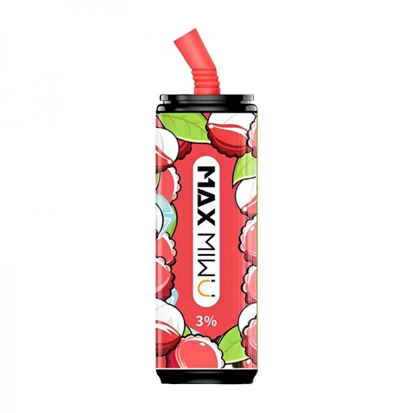 MAX MIWU Coke Tin Einweg-Vape 3600 Puffs – Litschi-Eis