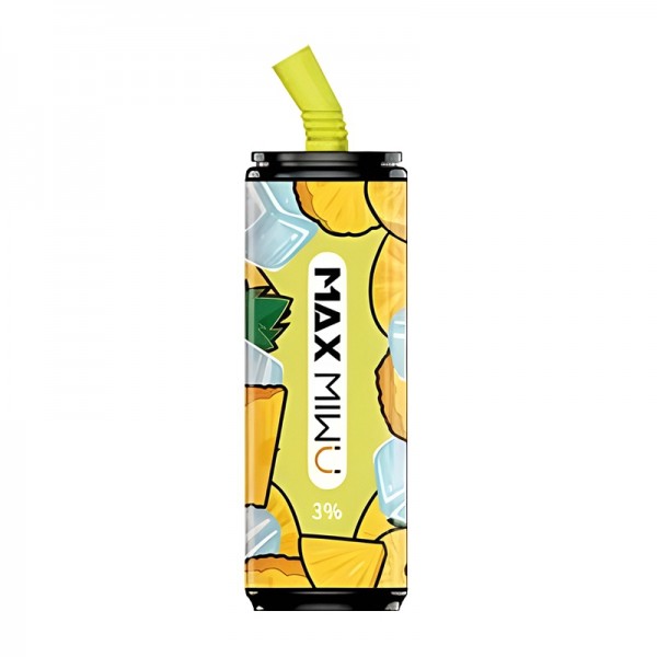 Max Mi wu Coke Tin Einweg-E-Zigaretten 3600 Puffs – Ananas-Sturm