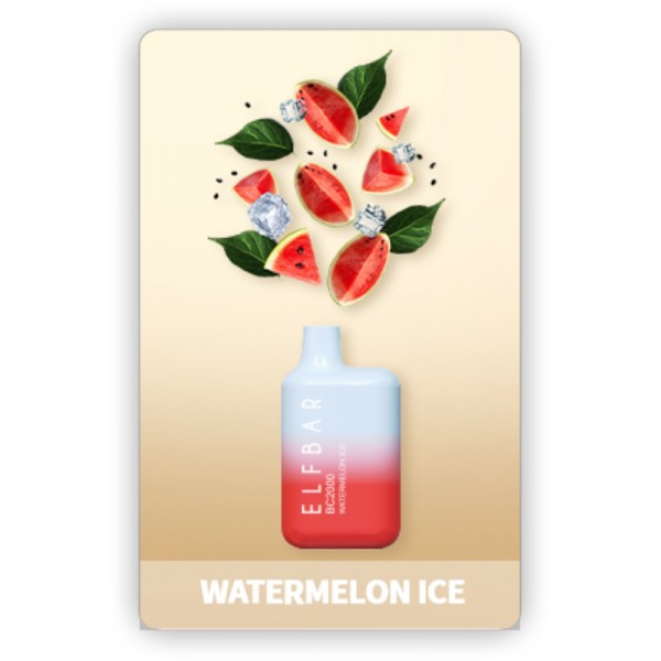 ELF BAR BC2000 Disposable Watermelon Ice 2000 Züge
