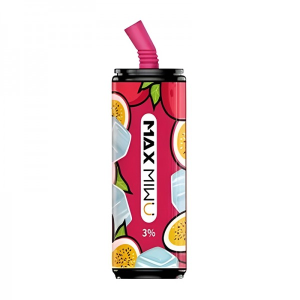 Max Mi wu Coke Tin Einweg-E-Zigaretten 3600 Puffs – Passionsfrucht-Eis