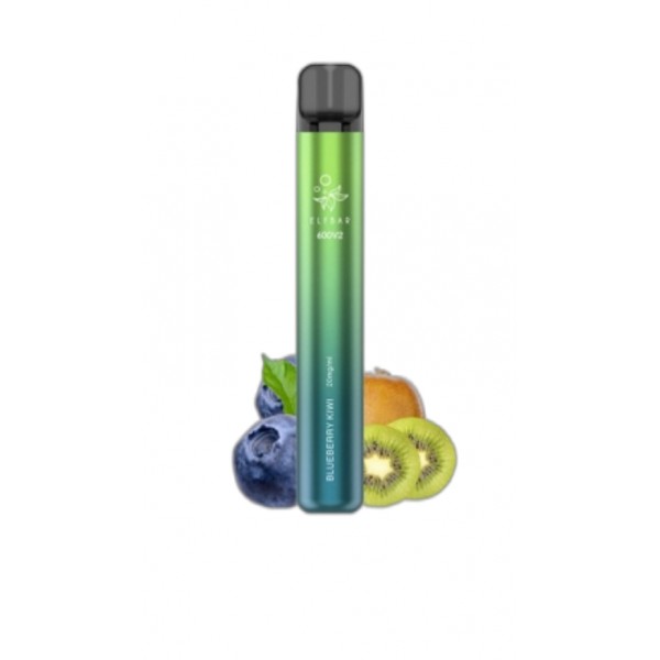 ELF BAR 600V2 Disposable Blueberry Kiwi 600 Züge 2 ml