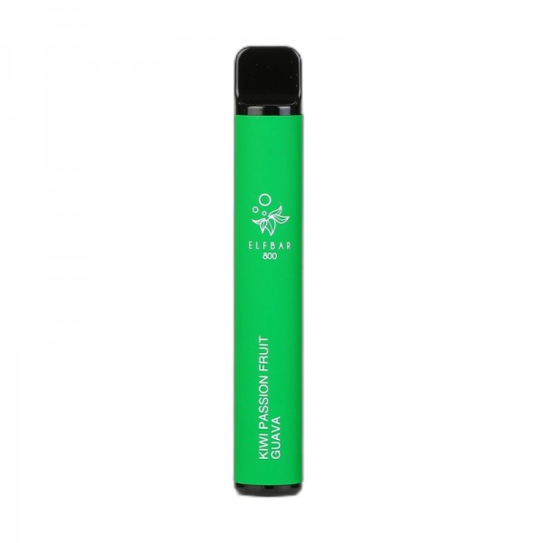 ELF BAR 800 Disposable Kiwi Passion Fruit Guava 800 Züge 3,2 ml