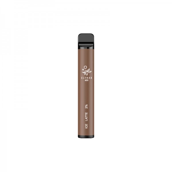 ELF BAR 600 Disposable Ice Latte 600 Züge 2 ml