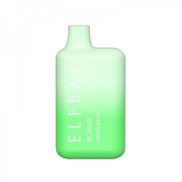 ELF BAR BC4000 Disposable 4000 Züge Green Apple