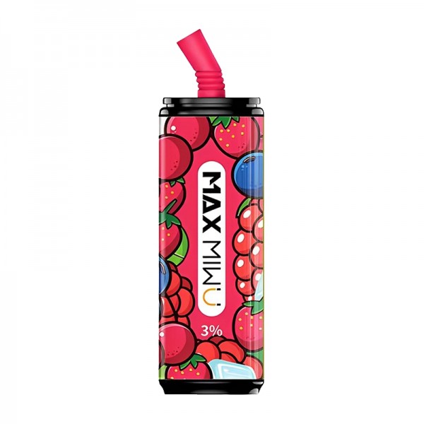 MAX MIWU Coke Tin Einweg-Vape 3600 Puffs – Berry Ice
