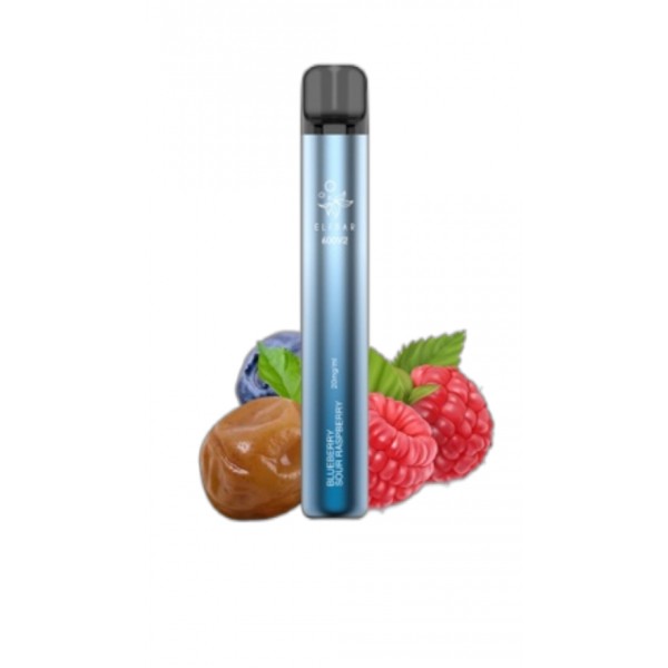 ELF BAR 600V2 Disposable 600 Züge Blueberry Sour Raspberry 550 mAh