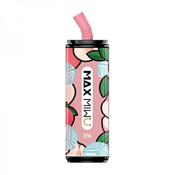 Max Mi wu Coke Tin Einweg-E-Zigaretten 3600 Puffs – Pfirsich-Eis am Stiel