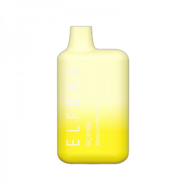 ELF BAR BC4000 Disposable 4000 Züge Mango Peach 650 mAh