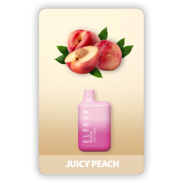 ELF BAR BC2000 Disposable Juicy Peach 2000 Züge 850 mAh
