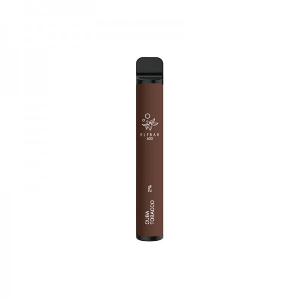 ELF BAR 600 Disposable 600 Züge Cuba Tobacco