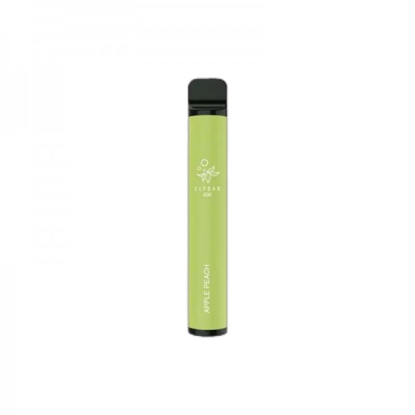 ELF BAR 600 Disposable 600 Züge Apple Peach 2 ml