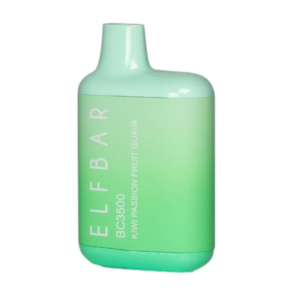 ELF BAR BC3500 Disposable 3500 Züge Kiwi Passion Fruit Guava 650 mAh