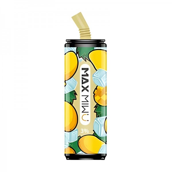Max Mi wu Coke Tin Einweg-E-Zigaretten 3600 Puffs – Mango-Eis