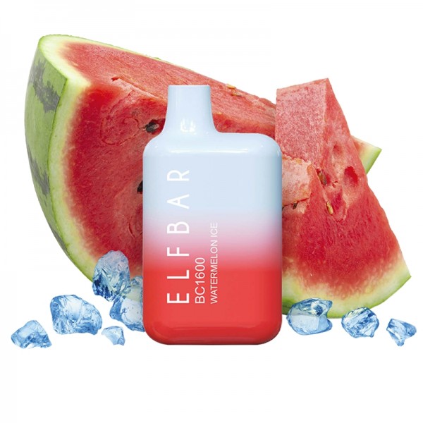 ELF BAR BC1600 Disposable Watermelon Ice 1600 Züge