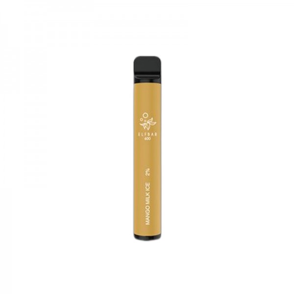 ELF BAR 600 Disposable 600 Züge Mango Milk Ice