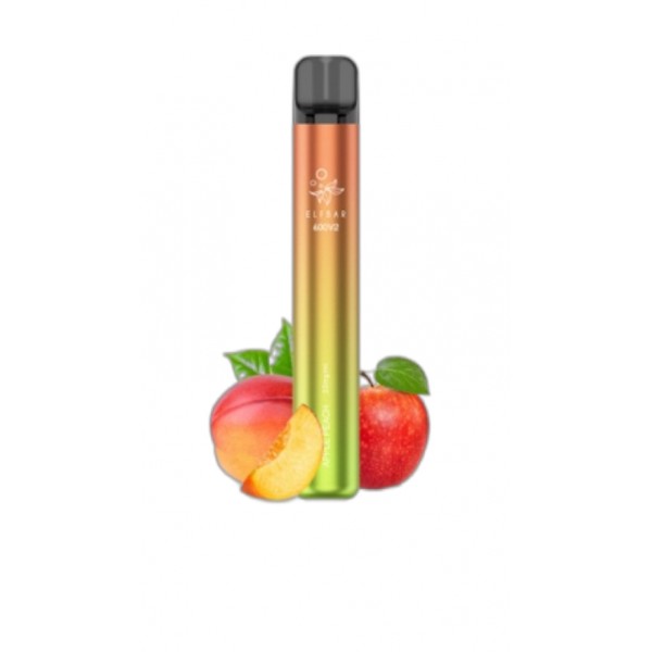ELF BAR 600V2 Disposable 600 Züge Apple Peach 2 ml
