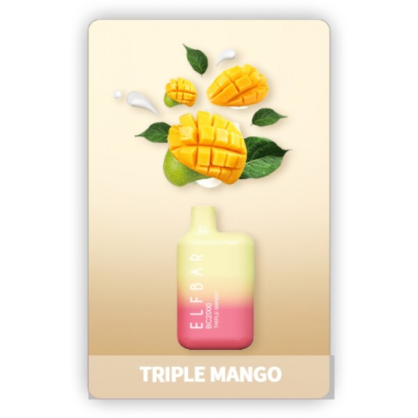 ELF BAR BC2000 Disposable 2000 Züge Triple Mango 5 ml