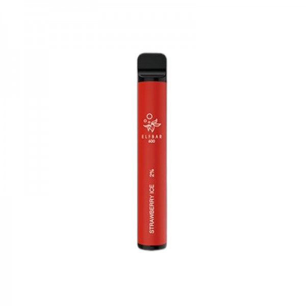 ELF BAR 600 Disposable 600 Züge Strawberry Ice