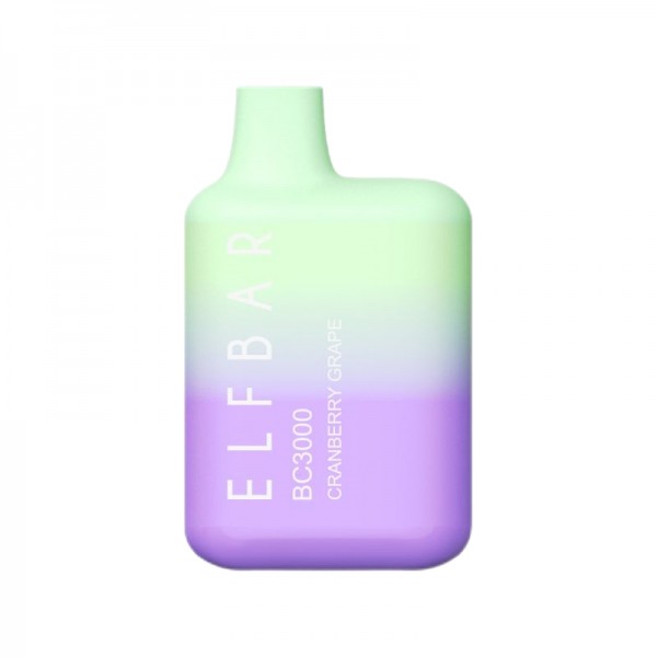 ELF BAR BC3000 Disposable 3000 Züge Cranberry Grape
