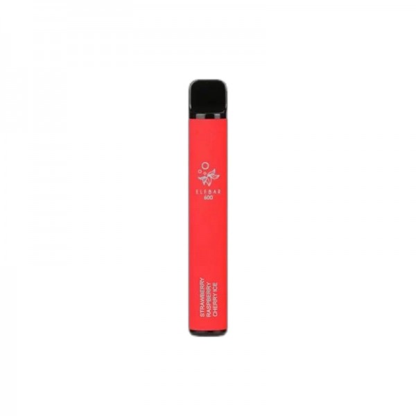ELF BAR 600 Disposable Strawberry Paspberry Cherry Ice 600 Züge 2 ml